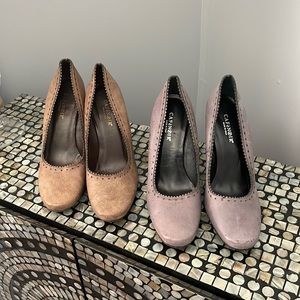TWO FOR ONE - CAFeNoir pumps - NEW- size 40